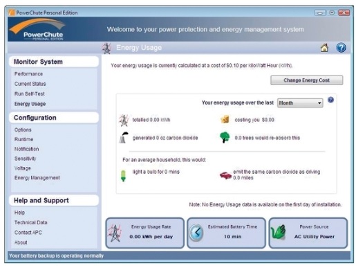 powerchute personal edition v3.1 powerchute software for apc ups